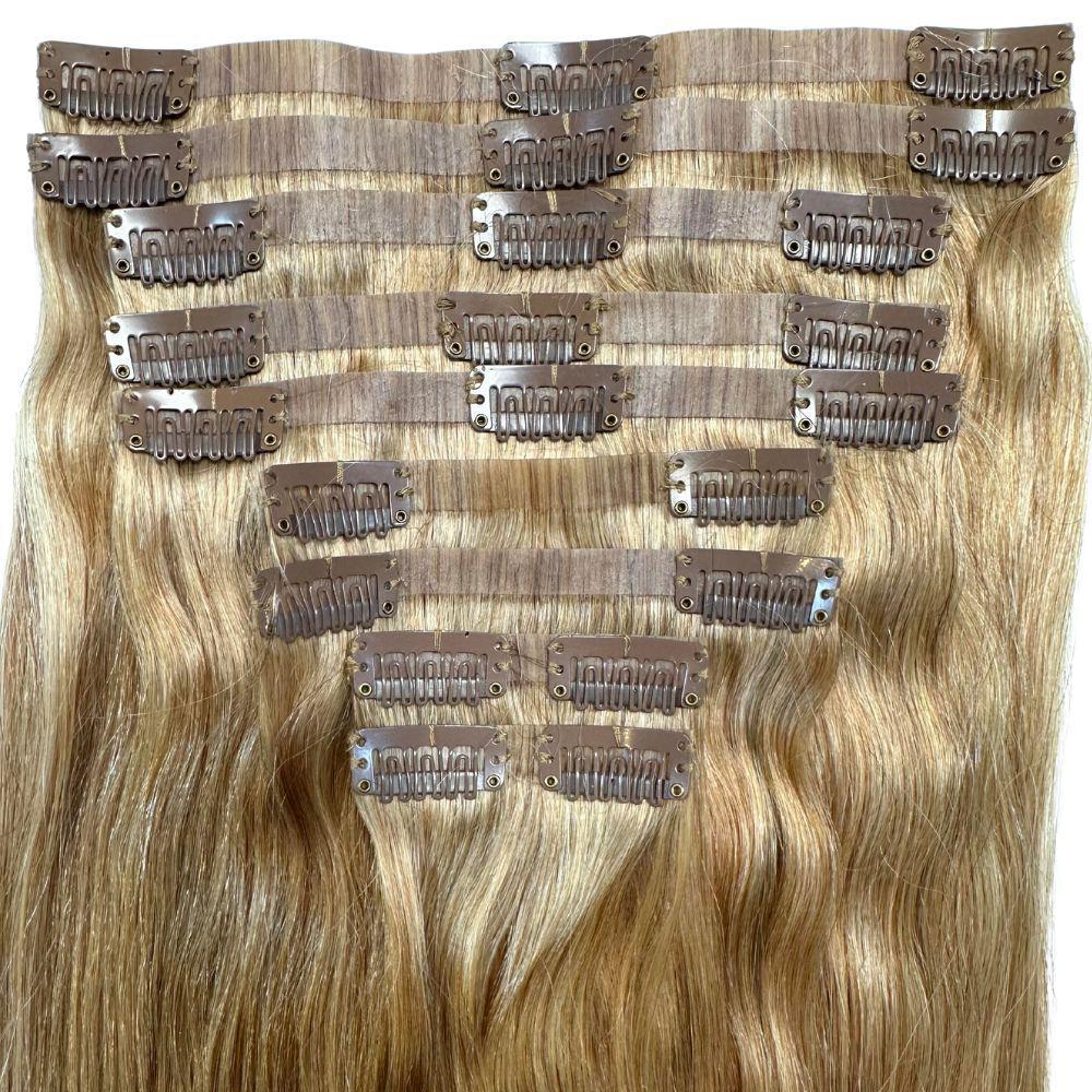 Honey Blonde Seamless Clip-In - Braids Hair N More