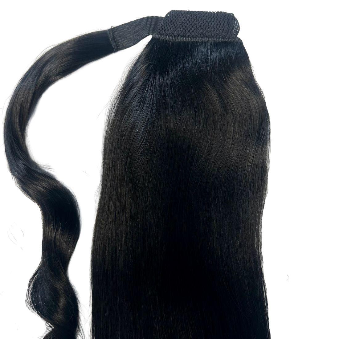 Jet Black Ponytail - Braids Hair N More