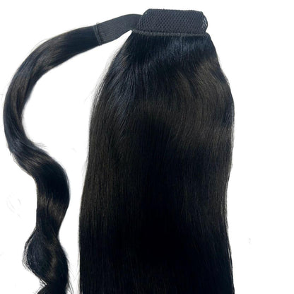 Jet Black Ponytail - Braids Hair N More