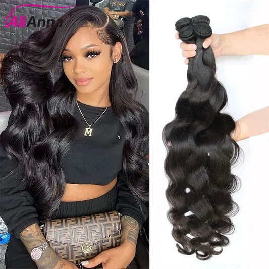 Body Wave Brazilian Human Hair Extensions - Braids Hair N More