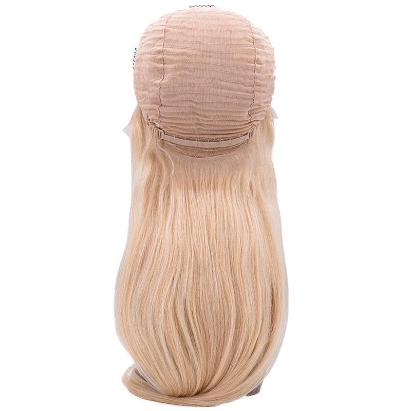 Brazilian Blonde Straight 13x4 Lace Front Wig - Braids Hair N More