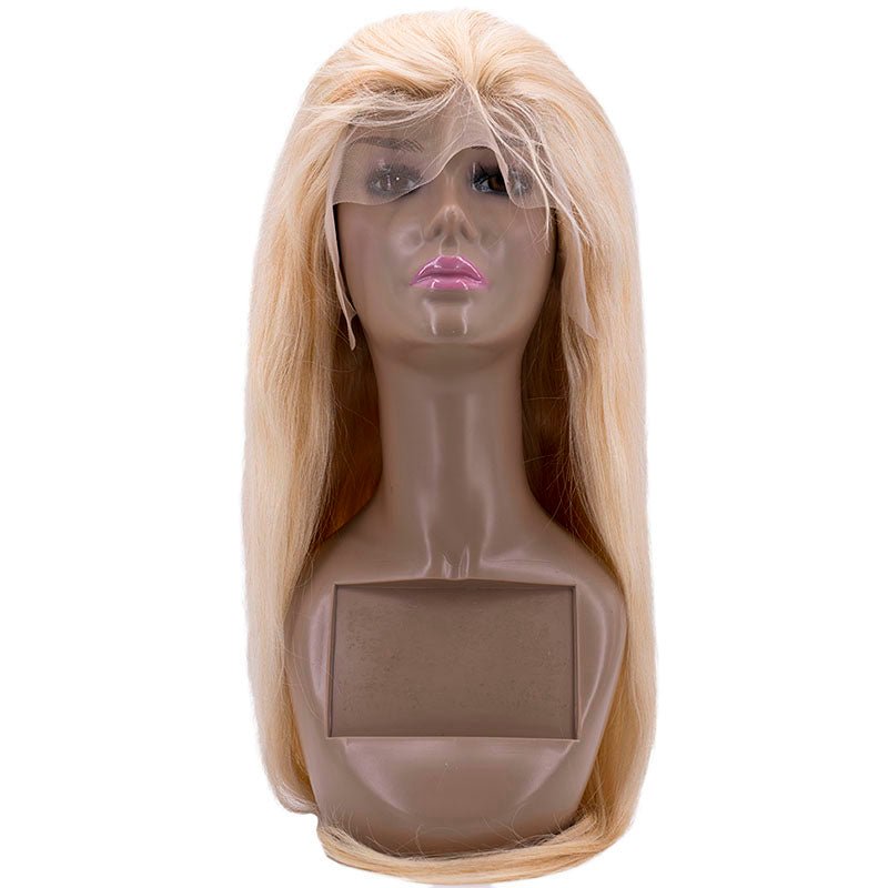Brazilian Blonde Straight 13x4 Lace Front Wig - Braids Hair N More