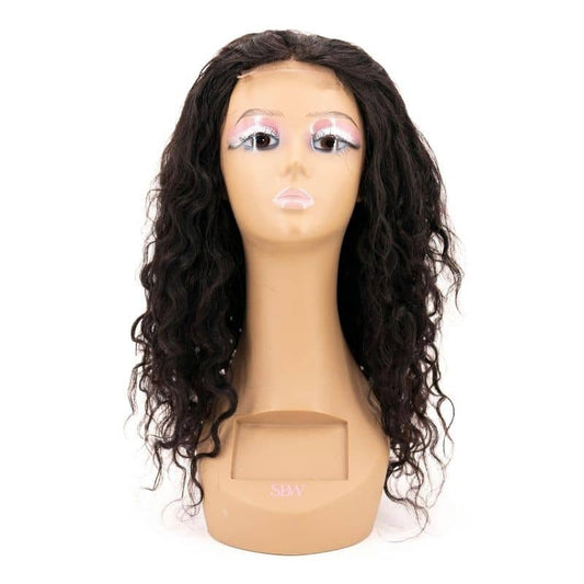 Messy Curl Transparent Closure Wig - Braids Hair N More