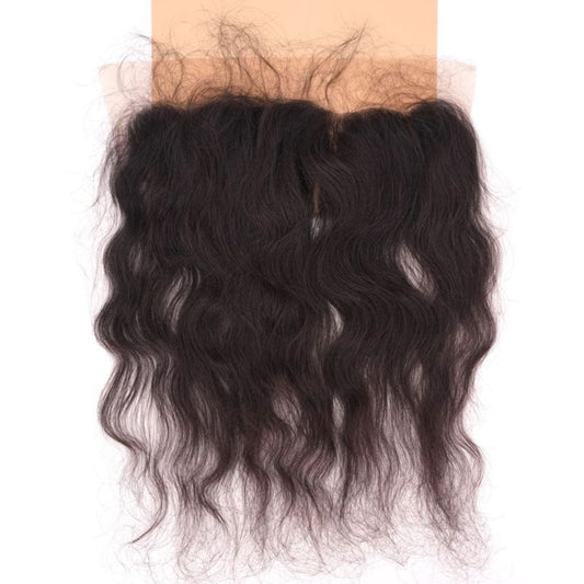 Raw Indian Curly Transparent Frontal - Braids Hair N More