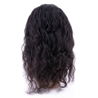 Raw Indian Curly Transparent Lace Front Wig - Braids Hair N More