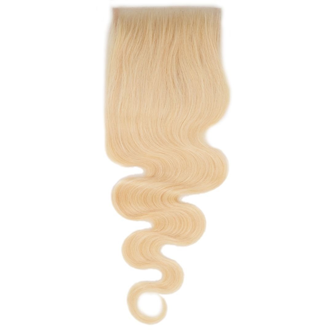 Russian Blonde Body Wave Closure - Braids Hair N More