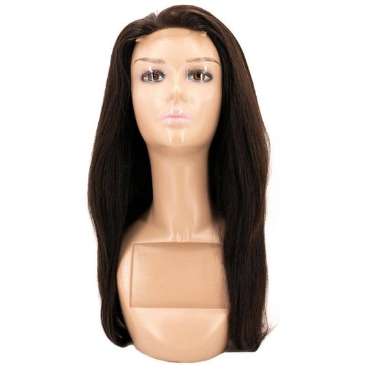 Straight Transparent Closure Wig - Braids Hair N More